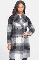 Thumbnail for your product : 7 For All Mankind Plaid Double Breasted Coat