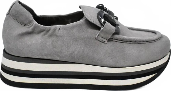 Softwaves Women's Catlin Loafer In Light Grey