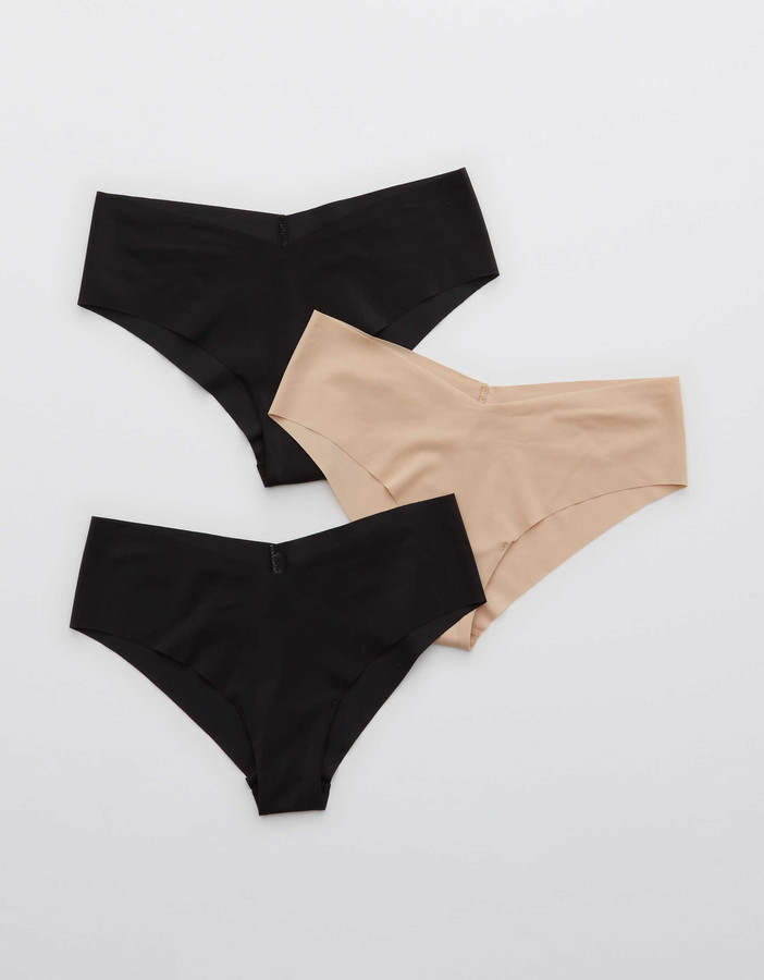 aerie No Show Cheeky Underwear 3Pack ShopStyle Lingerie