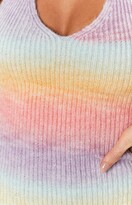 Thumbnail for your product : Beginning Boutique Cloud Nine Halter Mini Dress Rainbow
