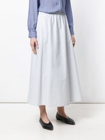 Thumbnail for your product : Walk of Shame High-Waisted Full Midi Skirt