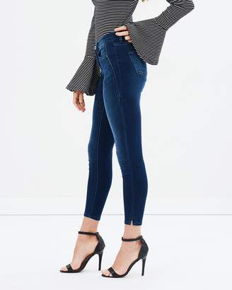 Only Silk Touch Ankle Skinny Jeans
