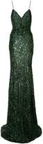 Thumbnail for your product : Alex Perry embellished leopard print dress