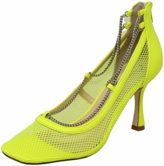 jessica simpson yellow pumps