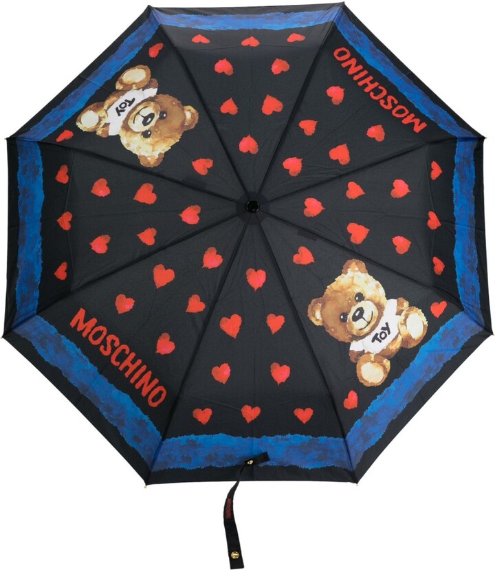 Moschino Teddy Bear-print umbrella ShopStyle