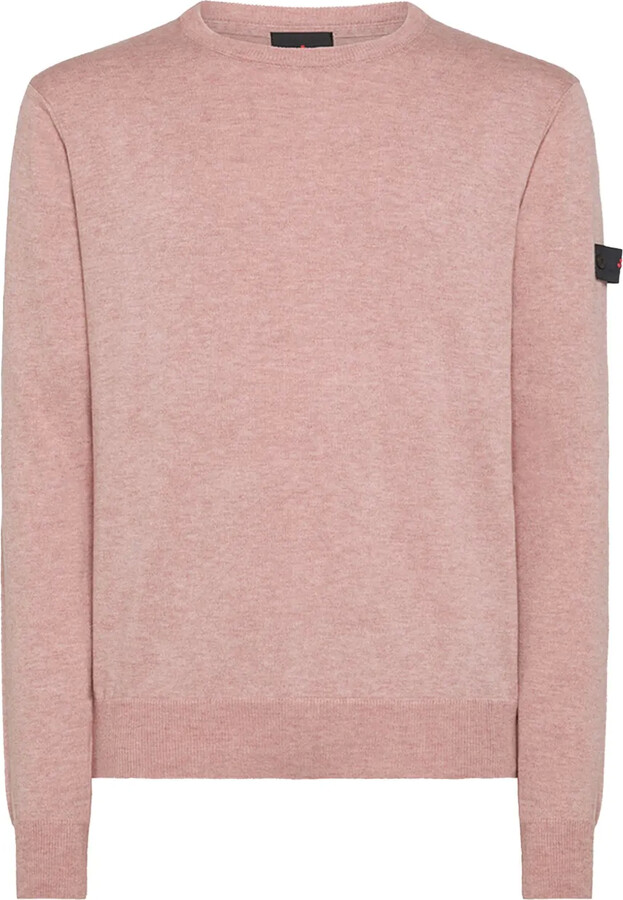 Peuterey Logo-Patch Crew-Neck Sweater