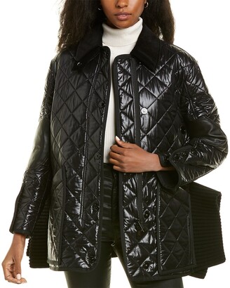 Burberry Diamond Quilted Jacket | Shop the world's largest 