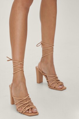 Beige Block Heel Shoes | Shop the world's largest collection of fashion |  ShopStyle UK