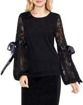 Thumbnail for your product : Vince Camuto Lace Tie Sleeve Top