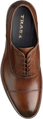 Trask rivington cap toe oxford clearance