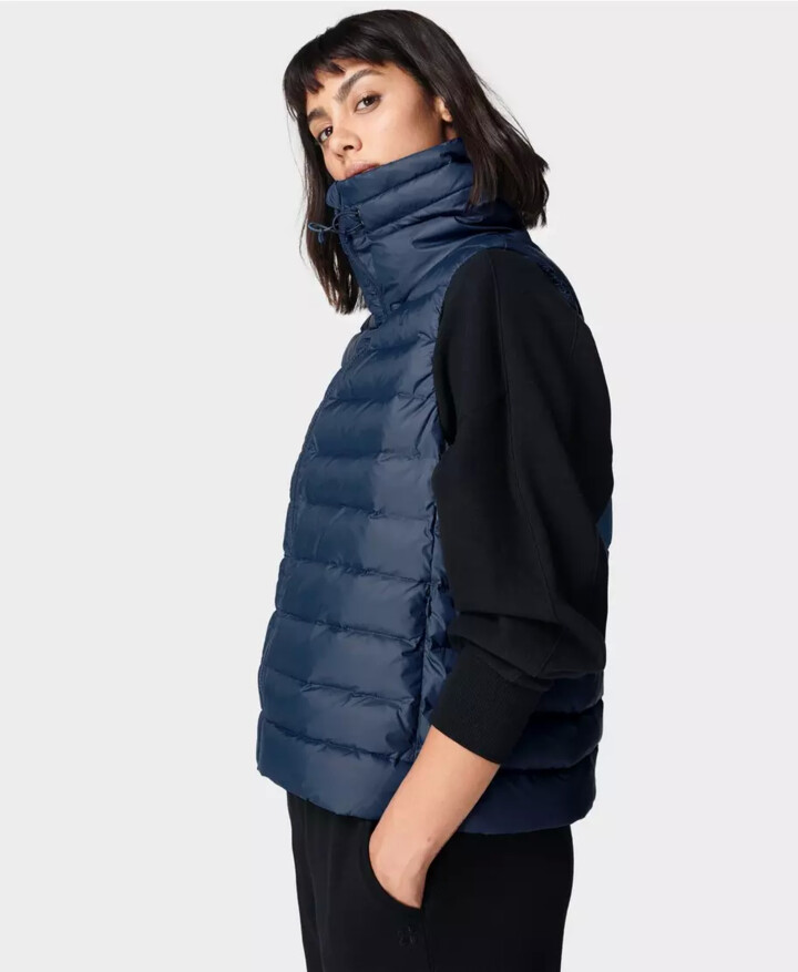 long packable down vest