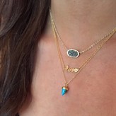 Thumbnail for your product : Kendra Scott Elisa Necklace, Platinum Drusy