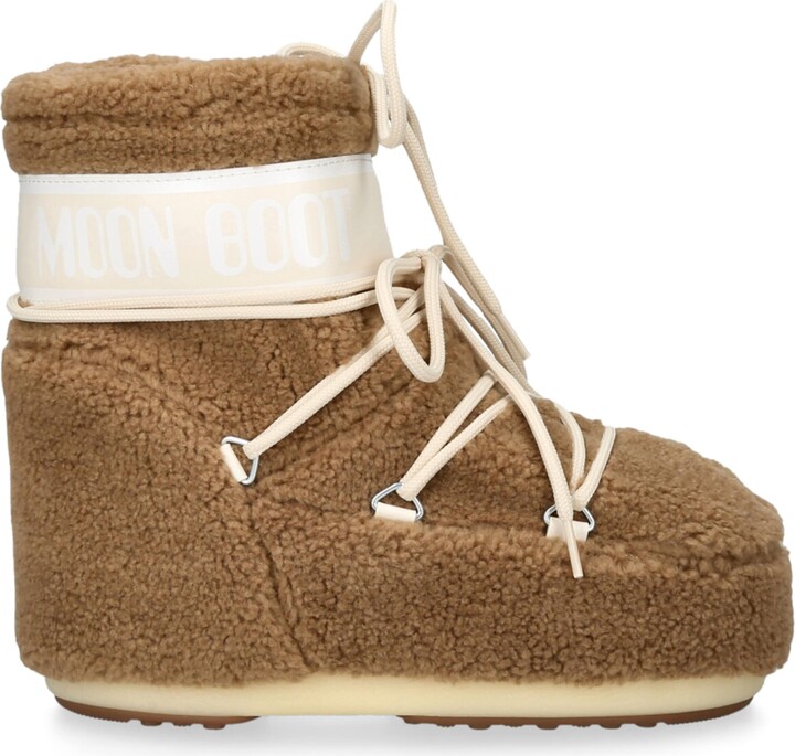 Moon Boot Shearling Fleece Icon Ankle Boots