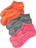 Thumbnail for your product : Old Navy Girls Active Athletic Sock 3-Packs
