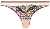 Thumbnail for your product : Stella-McCartney-Lingerie 31873 Ellie Leaping Lace Thong