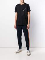 Thumbnail for your product : Karl Lagerfeld Paris Woven Pocket Logo T-Shirt