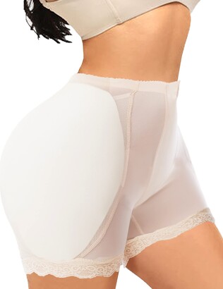 bslingerie Women Shapewear Short Hip Pad Fake Butt Enhancer Lifter Tummy  Control Panties
