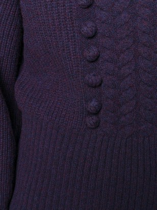 Temperley London Chrissie bobble knit sweater