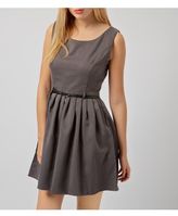 Thumbnail for your product : Yumi Navy Belted Skater Dress