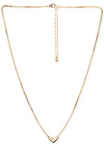 Thumbnail for your product : Forever 21 Classic V Pendant Necklace