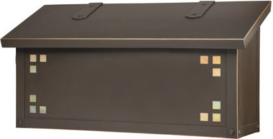 America's Finest Lighting Company Pasadena Wall Mounted Mailbox