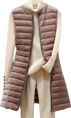 Women's Clothing Gilets Womens Down Gilet Coat Vest Ultra Light Weight  Packable Puffer Jacket Quilted Vest Zip Up Pockets Sleeveless liobm.com