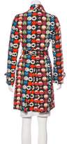 Thumbnail for your product : Akris Punto Printed Trench Coat