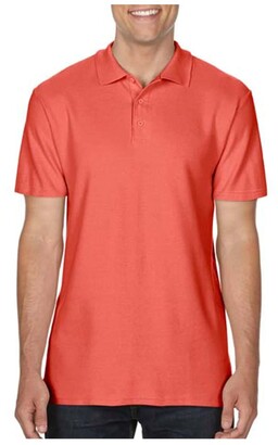 salmon colored polo