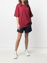 Thumbnail for your product : Acne Studios face motif oversized T-shirt