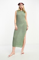 Thumbnail for your product : ASOS DESIGN Sleeveless Knit Dress