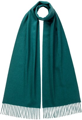Johnstons of Elgin Classic Cashmere Scarf Emerald