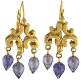 Thumbnail for your product : Robin Rotenier 18K Iolite Drop Earrings