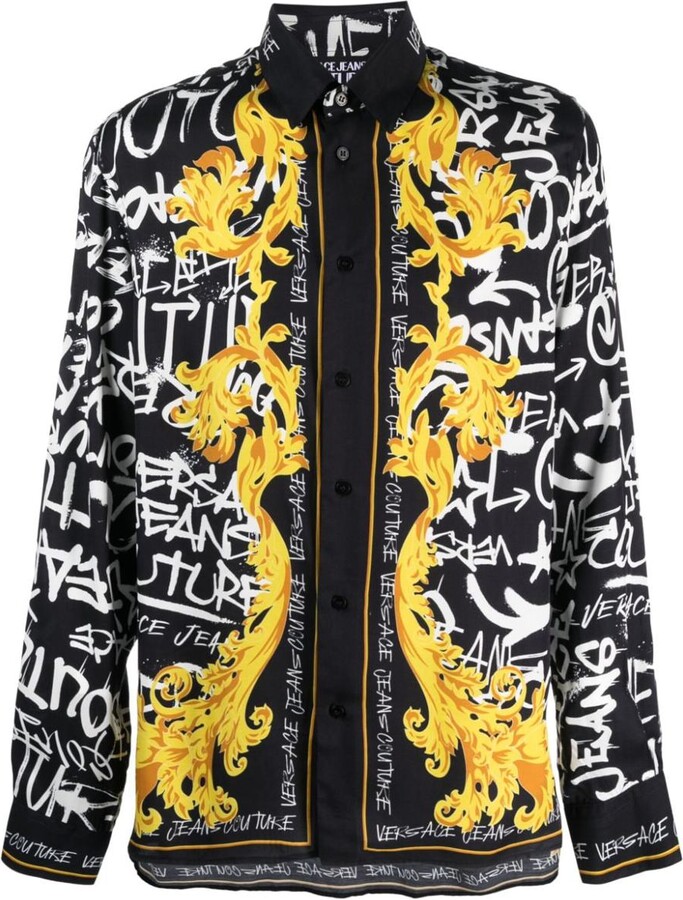 Versace Jeans Couture Long-sleeve shirt - ShopStyle
