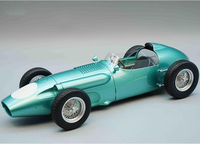Aston Martin F1 DBR4 Green Metallic 'Press Version' (1959) Limited Ed to 40 pieces 'Mythos Series' 1/18 Model Car by Tecnomodel