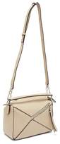 Thumbnail for your product : Loewe Puzzle Small Grained-leather Cross-body Bag - Womens - Grey