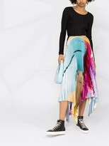 Thumbnail for your product : Pleats Please Issey Miyake Scoop Neck Pleated Top