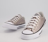 Thumbnail for your product : Converse Allstar Low Leather Trainers Light Gold Egret Exclusive