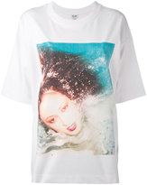 Kenzo - t-shirt oversize Patti d'Arbanville - women - Polyamide/Spandex/Elasthanne/Viscose - S