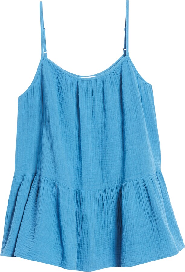 Caslon Cotton Gauze Tank ShopStyle