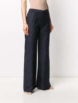 Thumbnail for your product : Palmer Harding Pinstripe Straight Leg Trousers