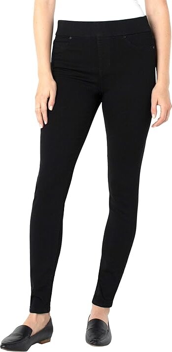 (取寄) リバプールロサンゼルス レディース シエナ スキニー ジーン レギンス イン ブラック リンス Liverpool Los Angeles women Sienna Skinny Jean Leggings in Black Rinse Black Rinse Liverpool Los Angeles Sienna Skinny Jean Leggings in Black Rinse