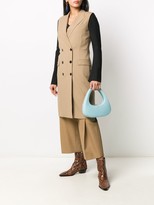 Thumbnail for your product : Theory Sleeveless Double-Breasted Trench Coat
