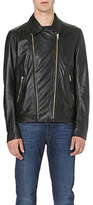 Thumbnail for your product : Paul Smith Leather biker jacket