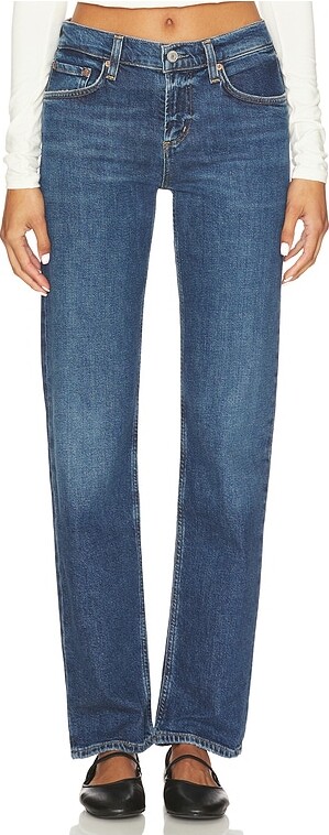 AGOLDE Low Rise Slim Jeans