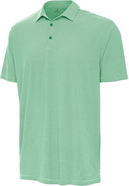 Antigua Twine Mens Regular Fit Short Sleeve Polo Shirt