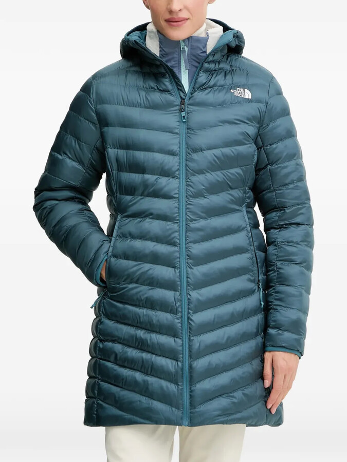 The North Face Huila hooded quilted parka coat