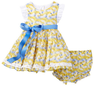 Pippa & Julie Floral Dress Set (Baby Girls 12-24M)