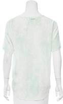 Thumbnail for your product : Equipment Printed Silk Top
