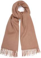 Thumbnail for your product : Reiss SASKIA LAMBSWOOL CASHMERE BLEND SCARF Taupe