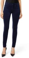 Thumbnail for your product : J Brand Maria High Waist Velvet Skinny Jeans